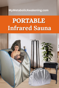 Portable infrared sauna