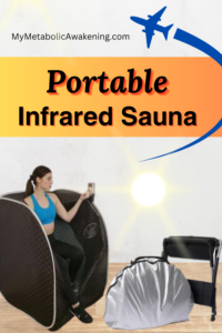 Portable infrared sauna